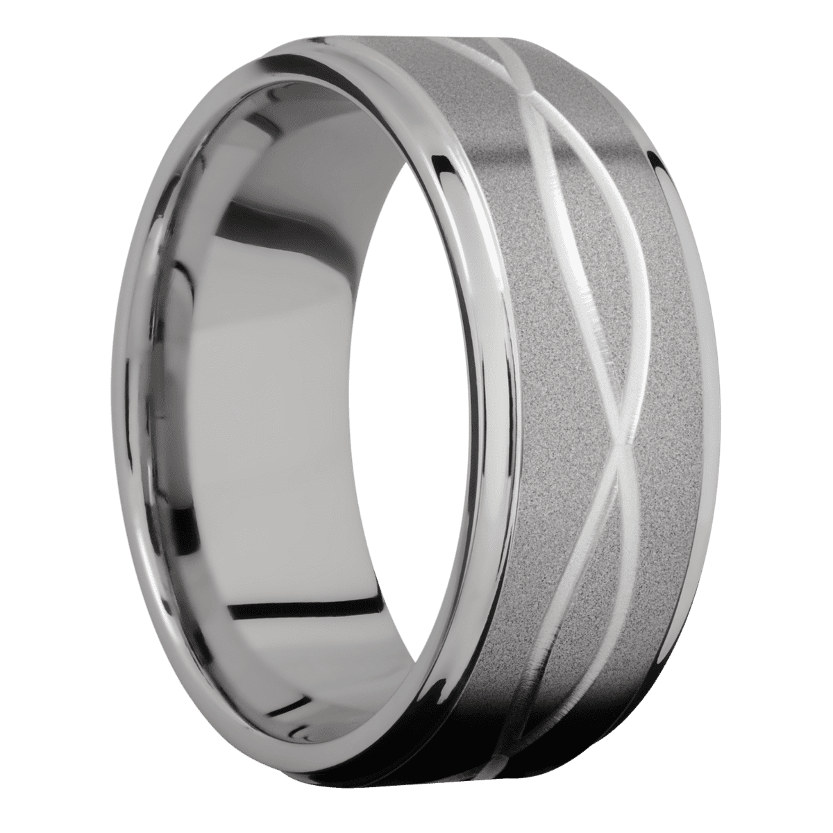 Titanium + Sand , Polish Finish