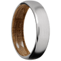 Titanium + Satin , Polish Finish + Whiskey Barrel