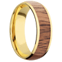 14K Yellow Gold + Polish Finish