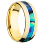 14K Yellow Gold + Polish Finish