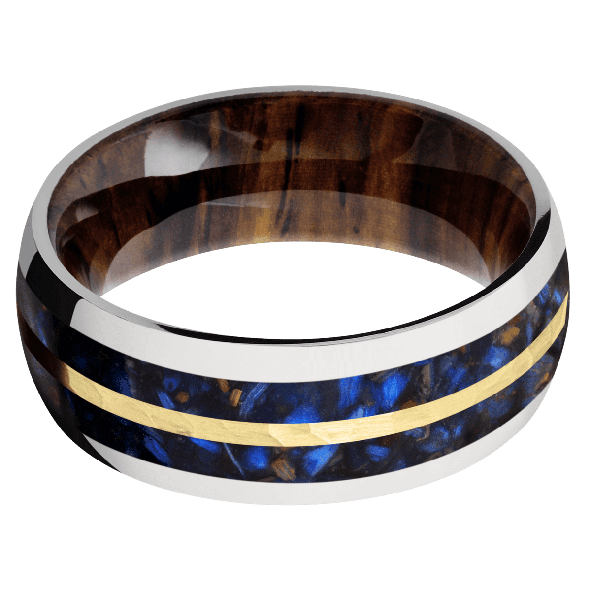 Cobalt Chrome + Polish Finish + Cocobolo