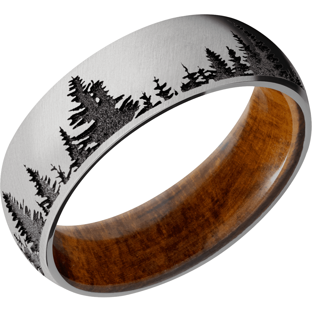 Titanium + Anglesatin Finish + Desert Iron Wood
