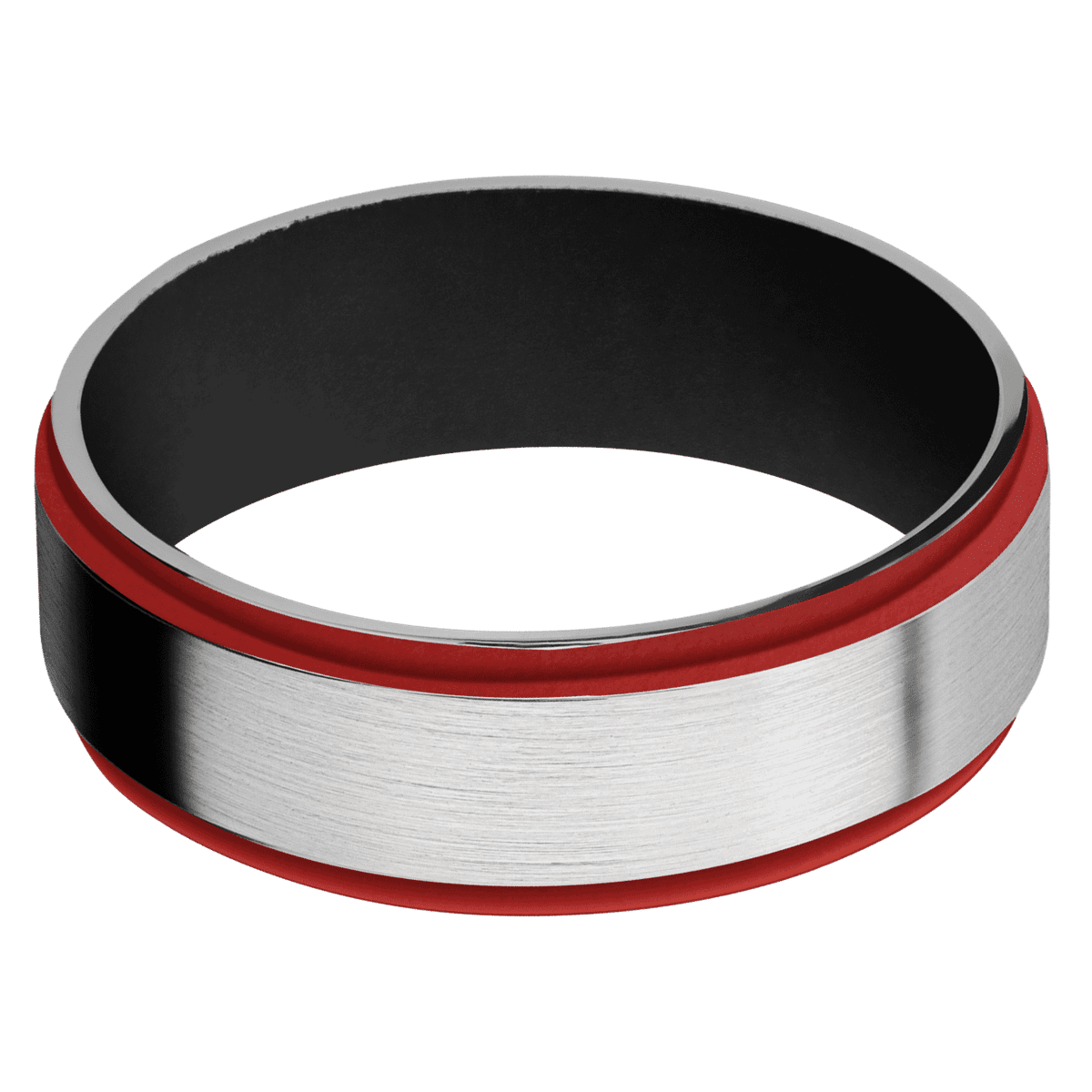 Platinum + Satin Finish + Black
