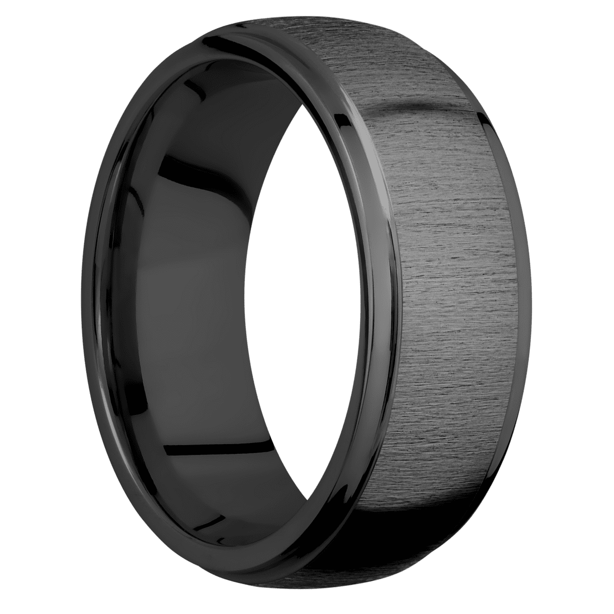Zirconium + Crosssatinblack , Polish Finish