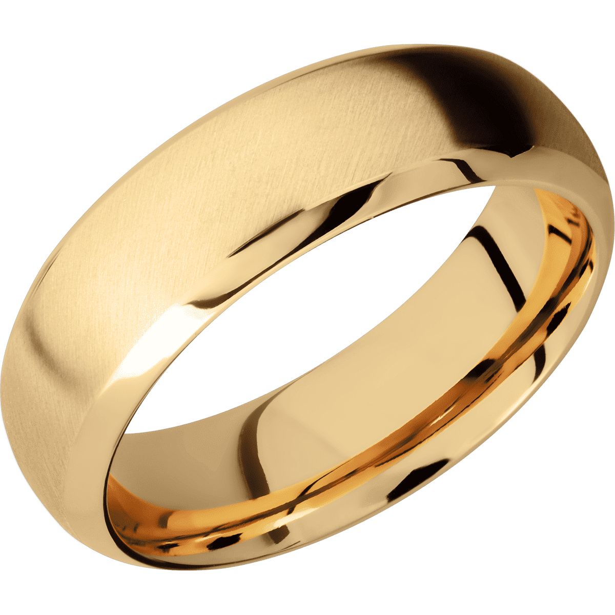10K Yellow Gold + Anglesatin , Polish Finish