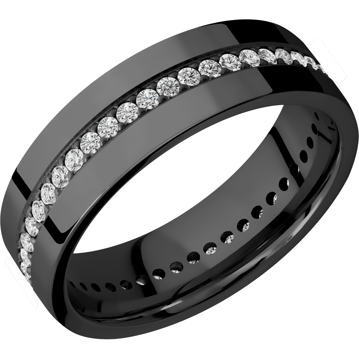 Zirconium + Polish Finish