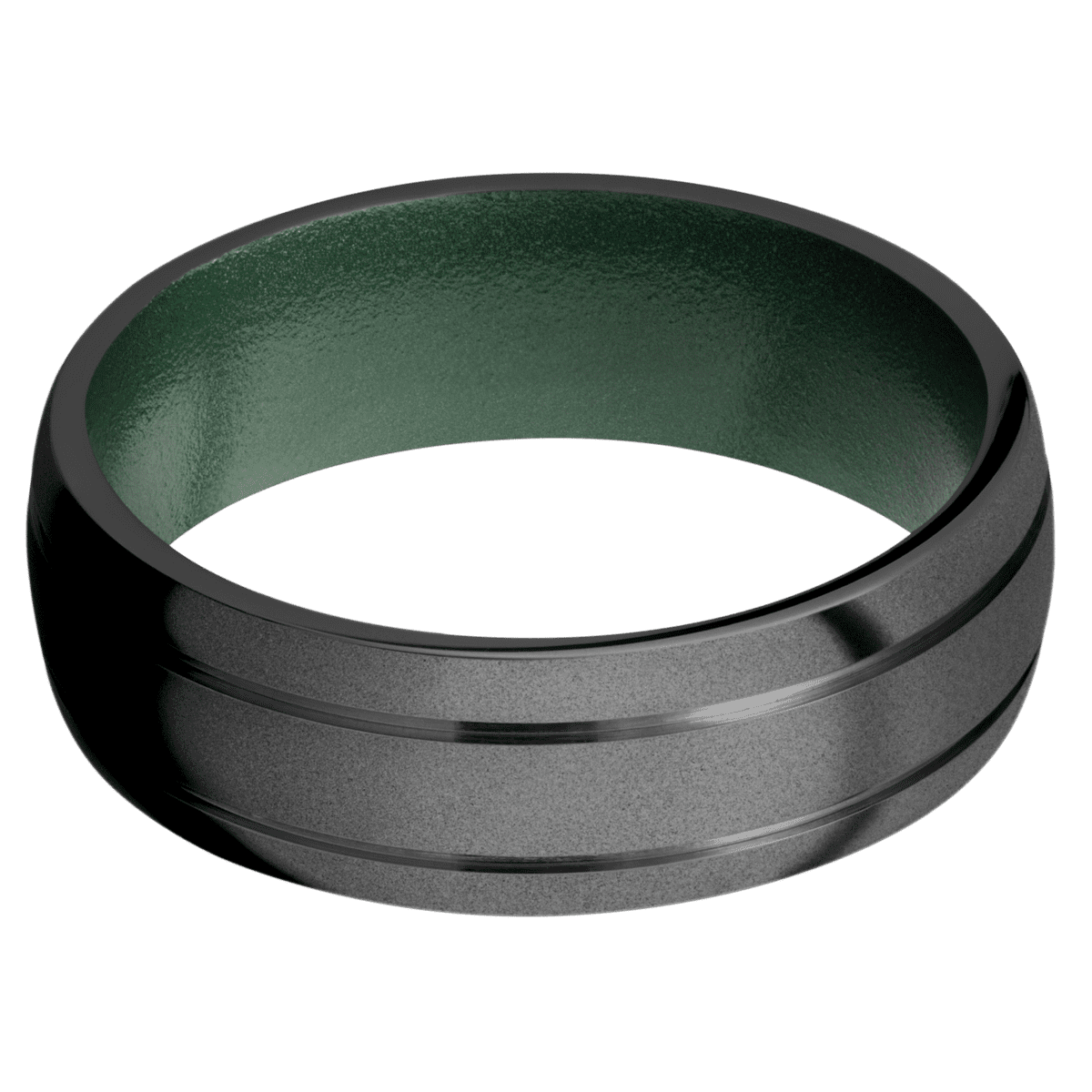 Zirconium + Bead , Bead Finish + Eastern Green