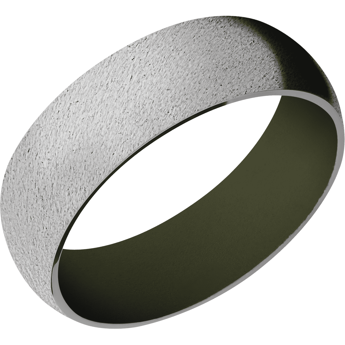 Titanium + Anglestone Finish + Vintage Green