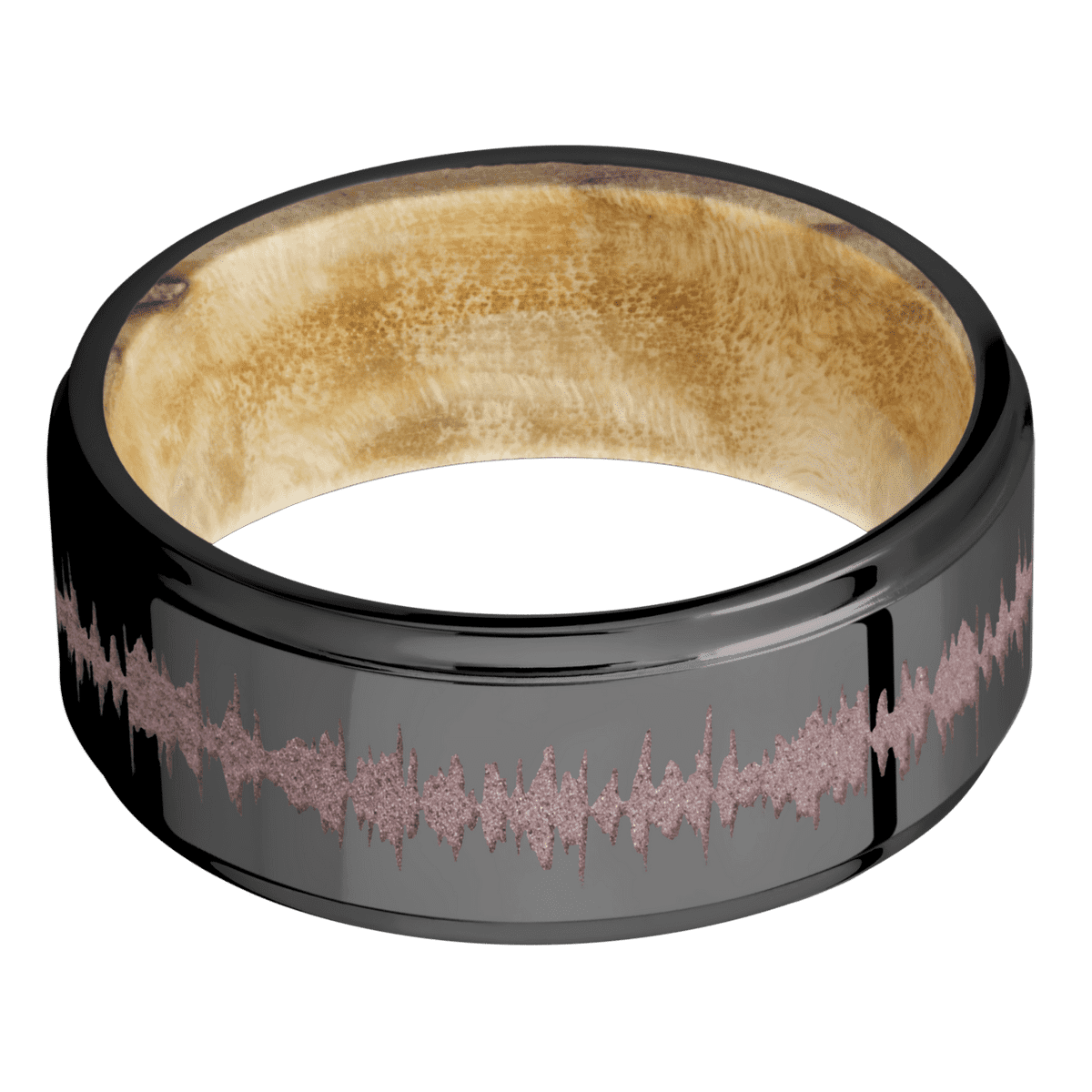 Zirconium + Polish , Polish Finish + Boxelder Burl