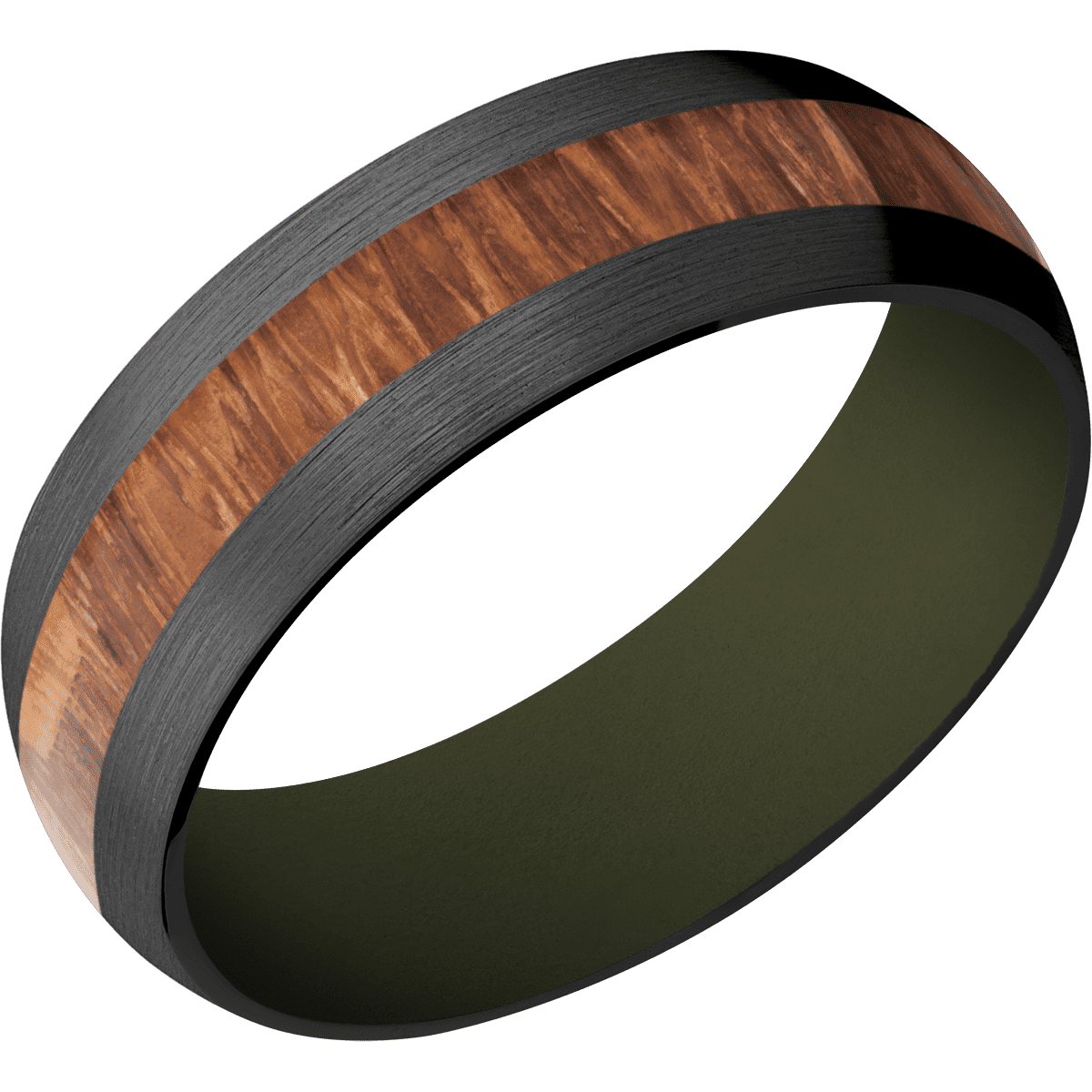 Zirconium + Satin Finish + Vintage Green