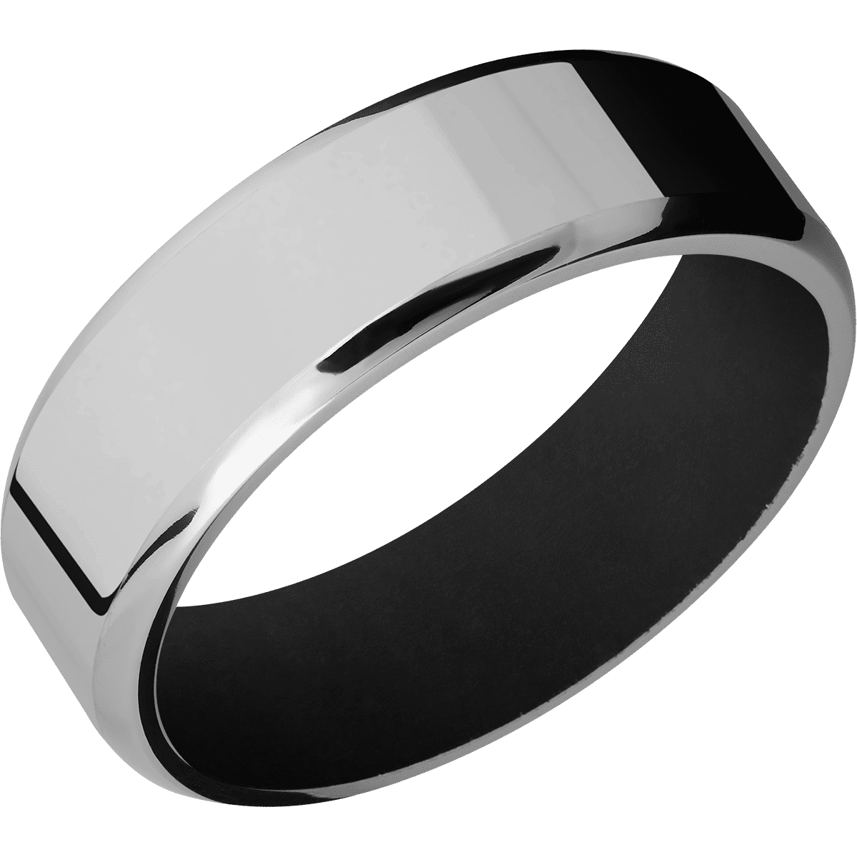 Titanium + Polish , Polish Finish + Black