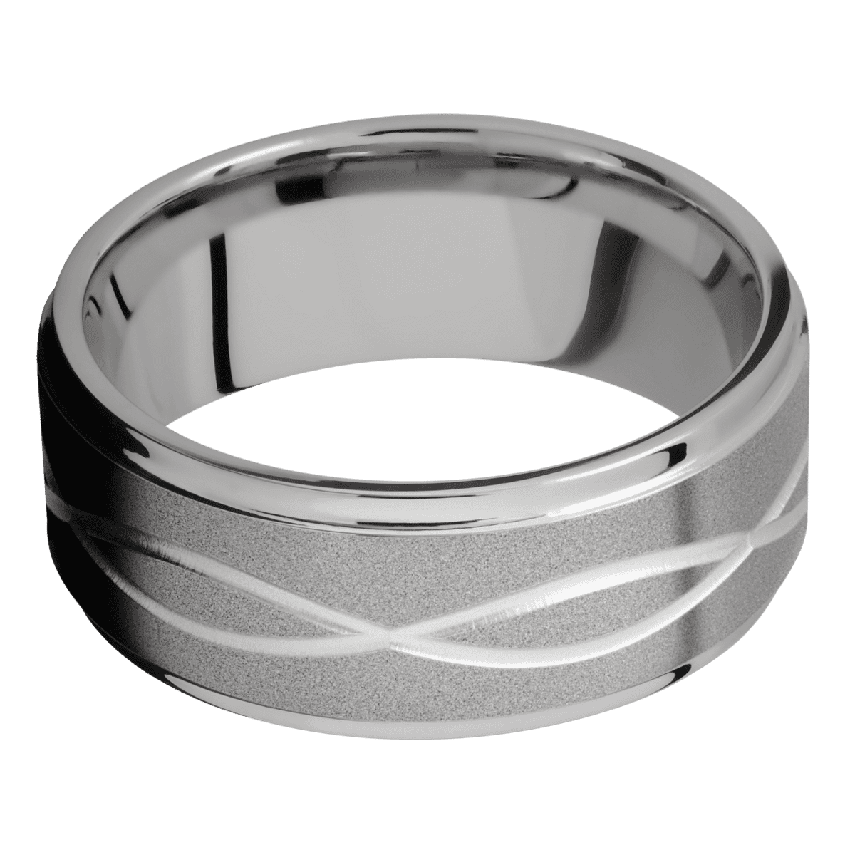 Titanium + Sand , Polish Finish