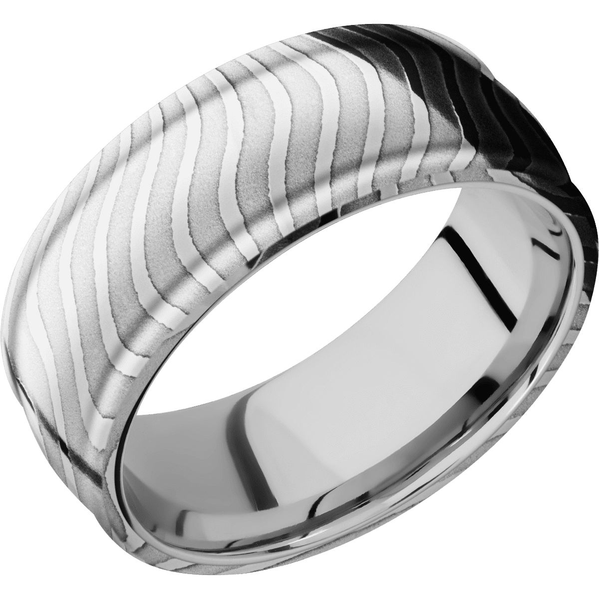 Tiger + Polish Finish + 10K White Gold