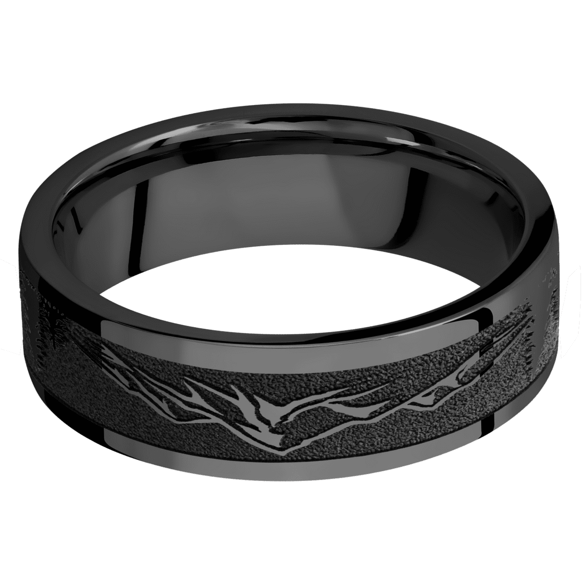 Zirconium + Bead , Polish Finish