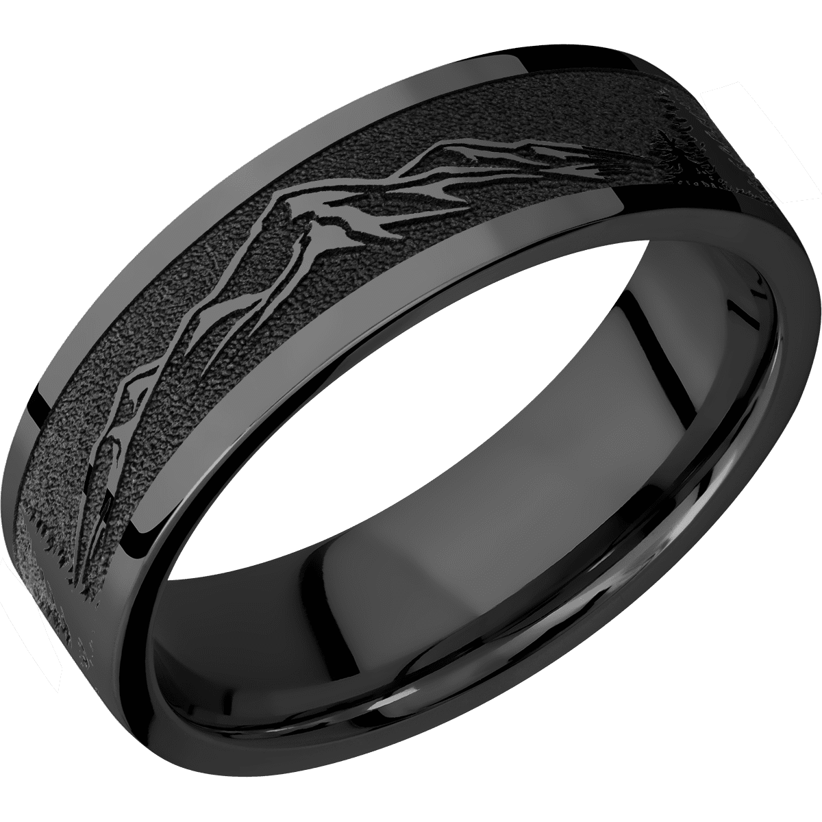 Zirconium + Bead , Polish Finish