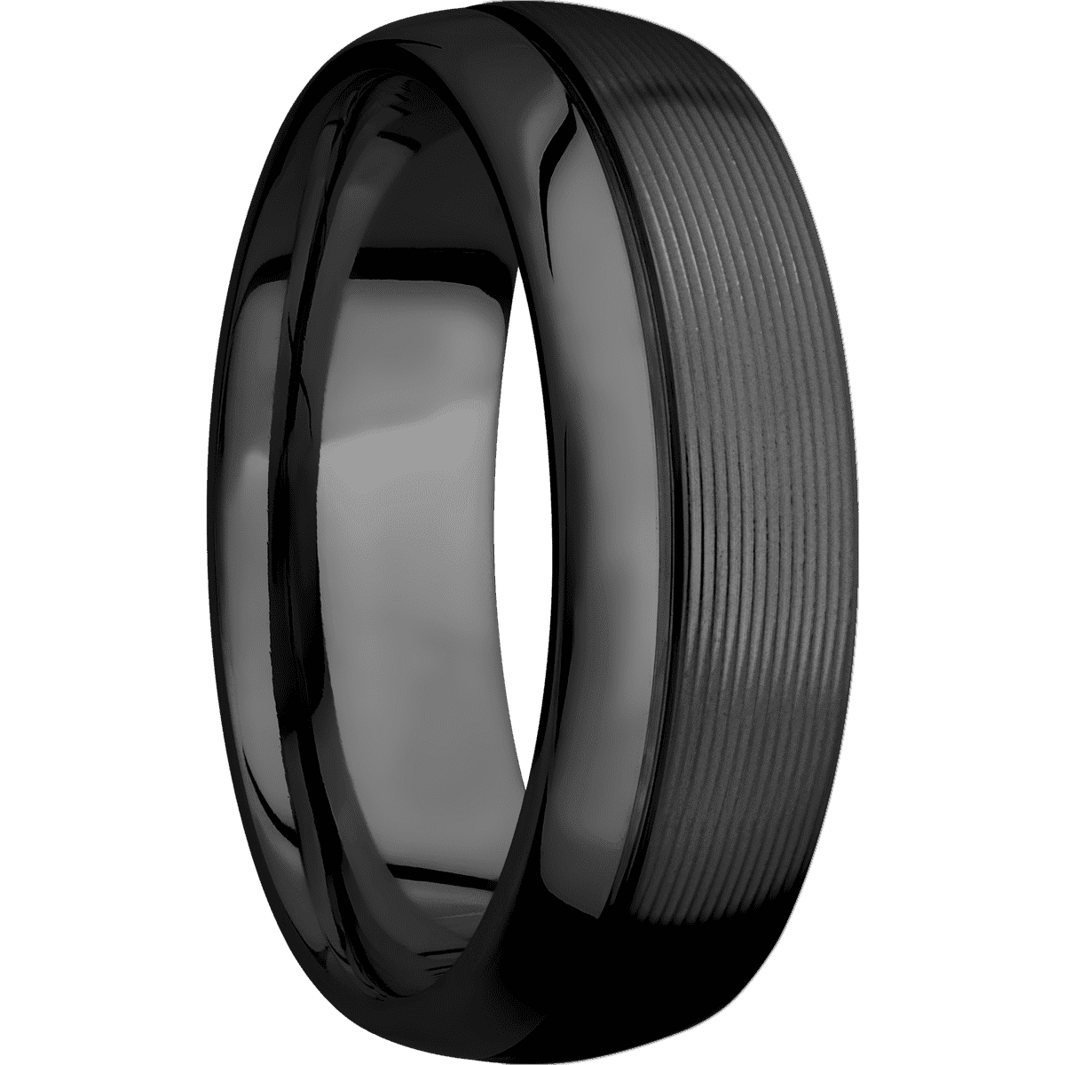 Zirconium + Machine , Polish Finish