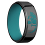 Zirconium + Polish , Polish Finish + Teal