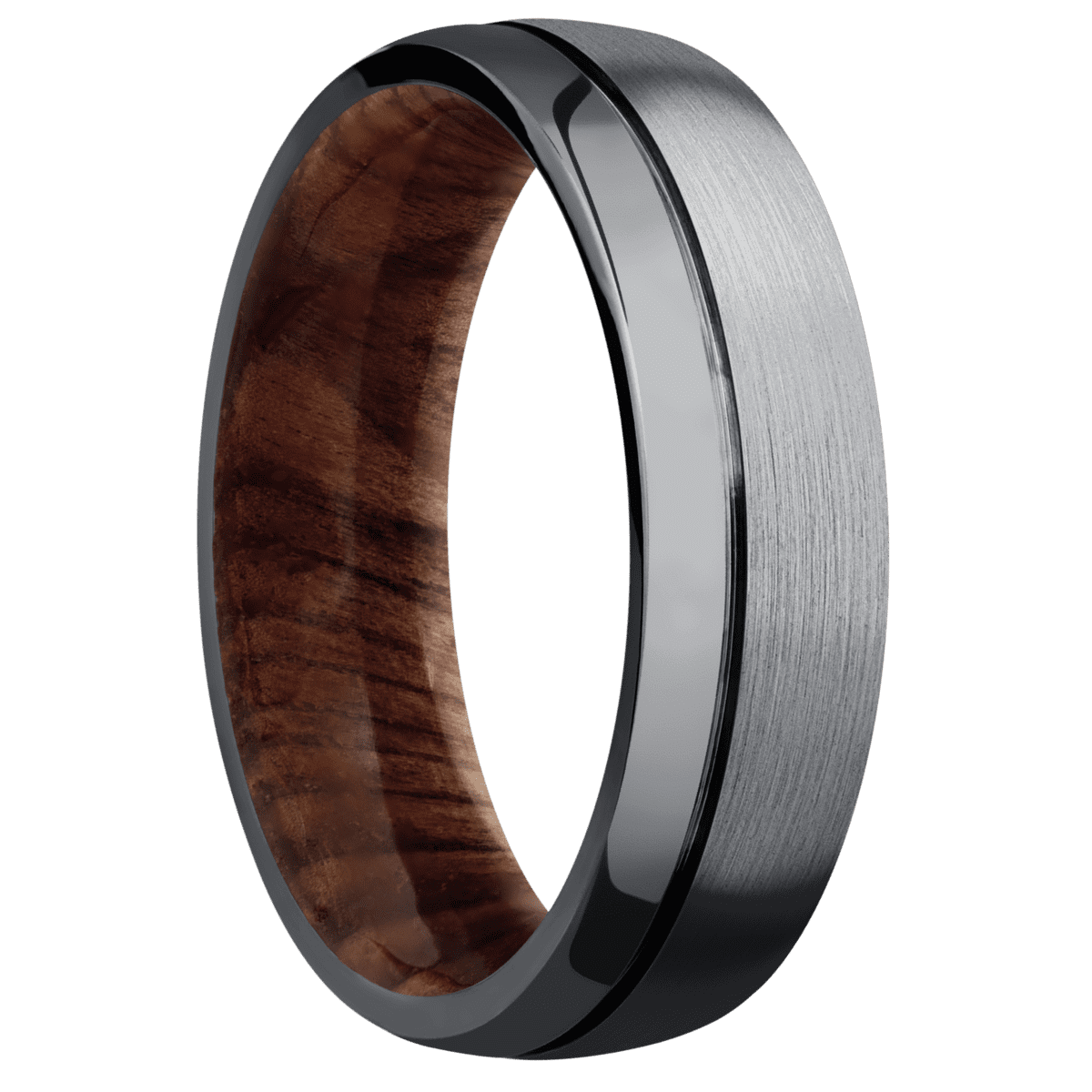 Tantalum + Satin , Polish Finish + Sequoia