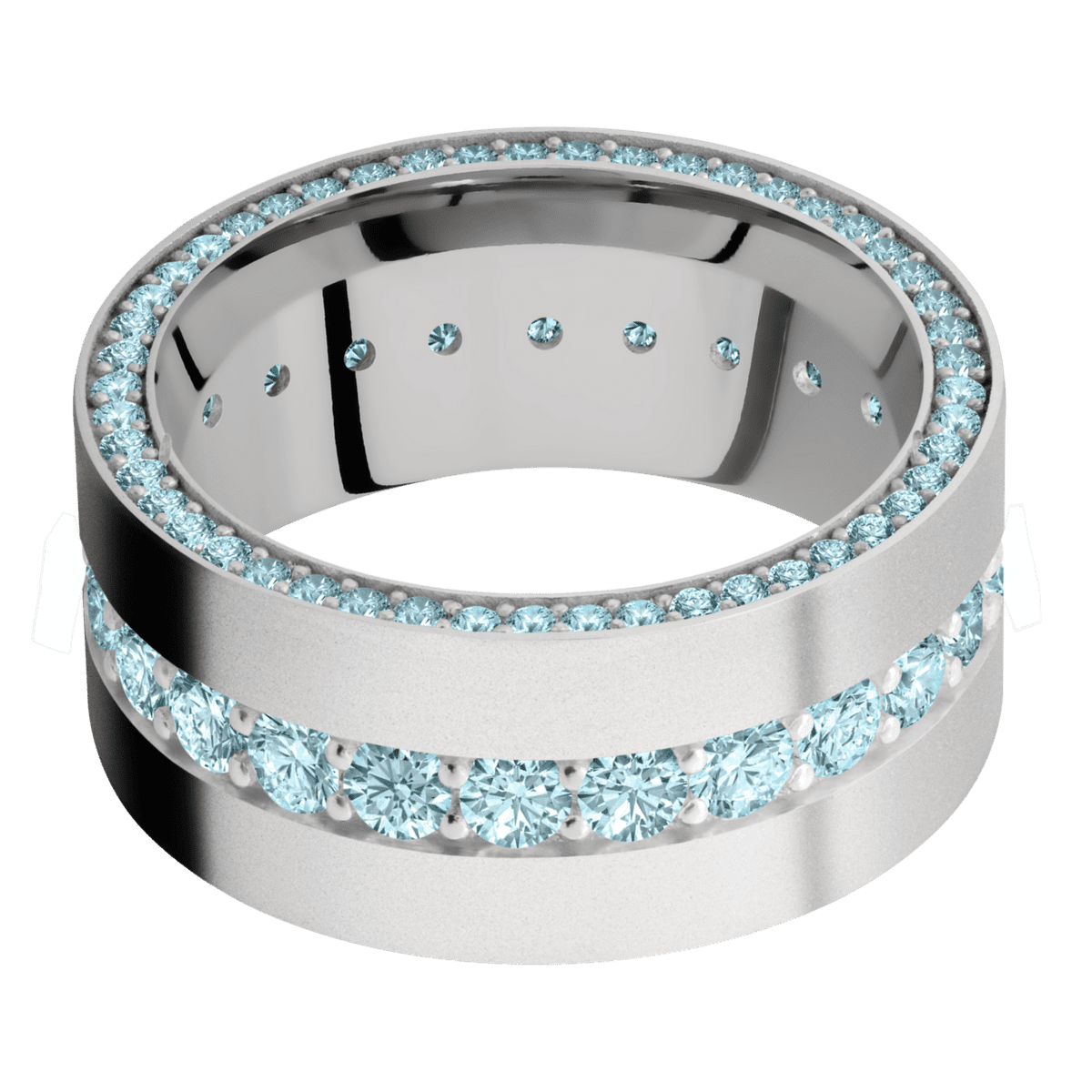 Platinum + Bead Finish