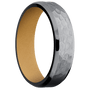 Tantalum + Hammer , Polish Finish + Gold
