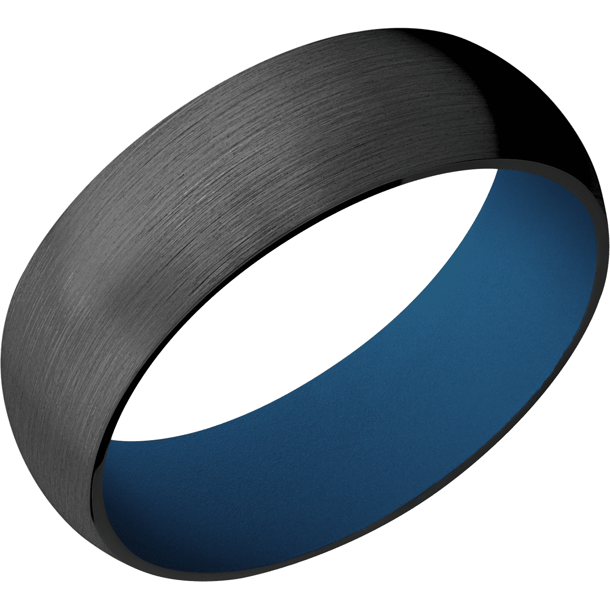 Zirconium + Satin Finish + Ridgeway Blue