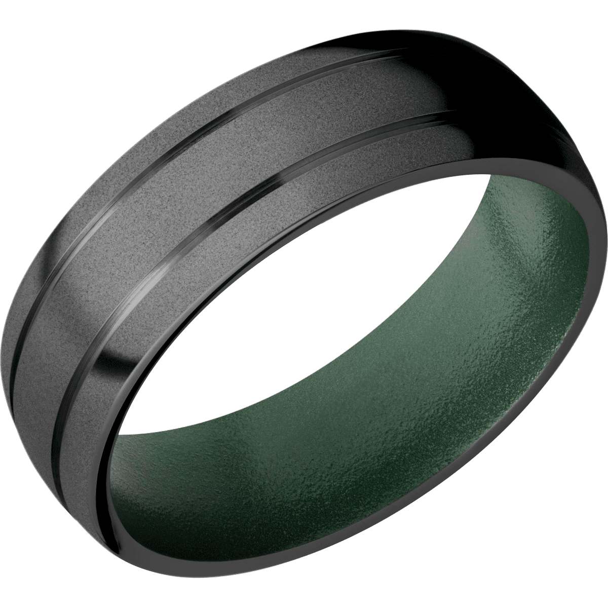 Zirconium + Bead , Bead Finish + Eastern Green