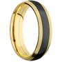 18K Yellow Gold + Satin Finish