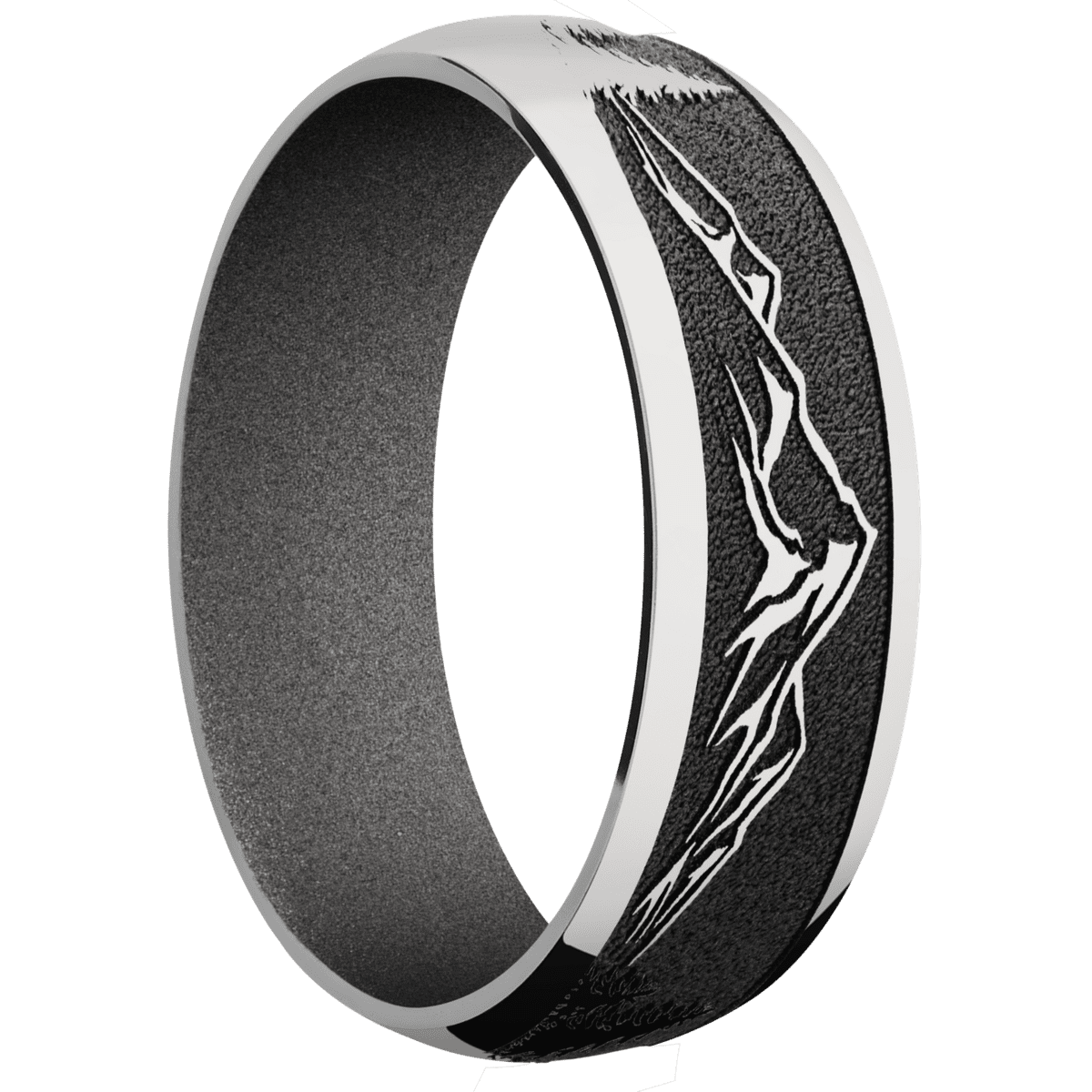 Cobalt Chrome + Polish Finish + Gun Metal Grey