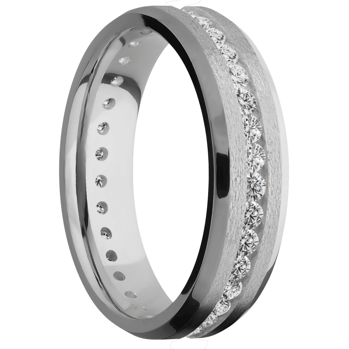 Titanium + Stone , Polish Finish