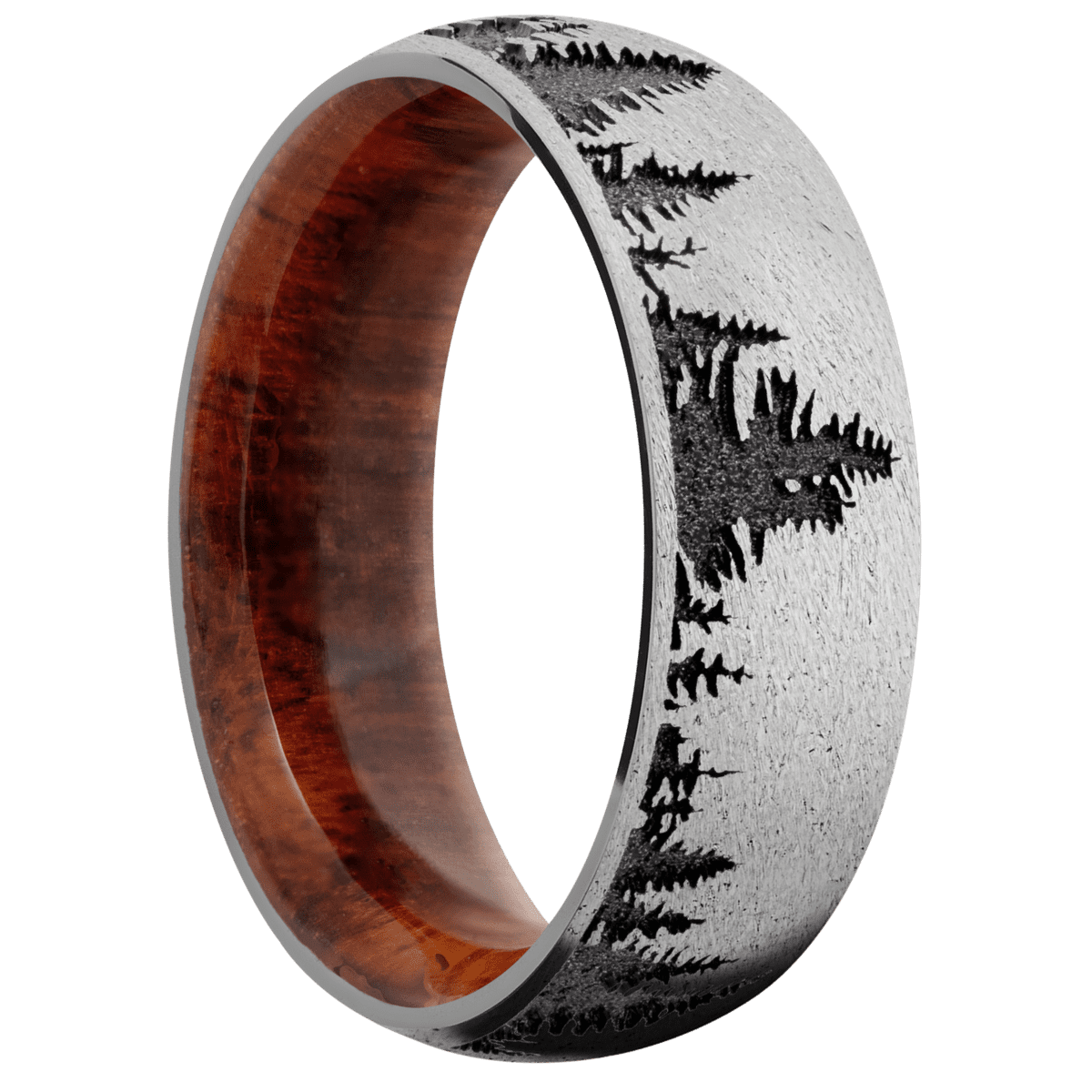 Titanium + Stone Finish + Snake Wood