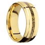 18K Yellow Gold + Polish Finish