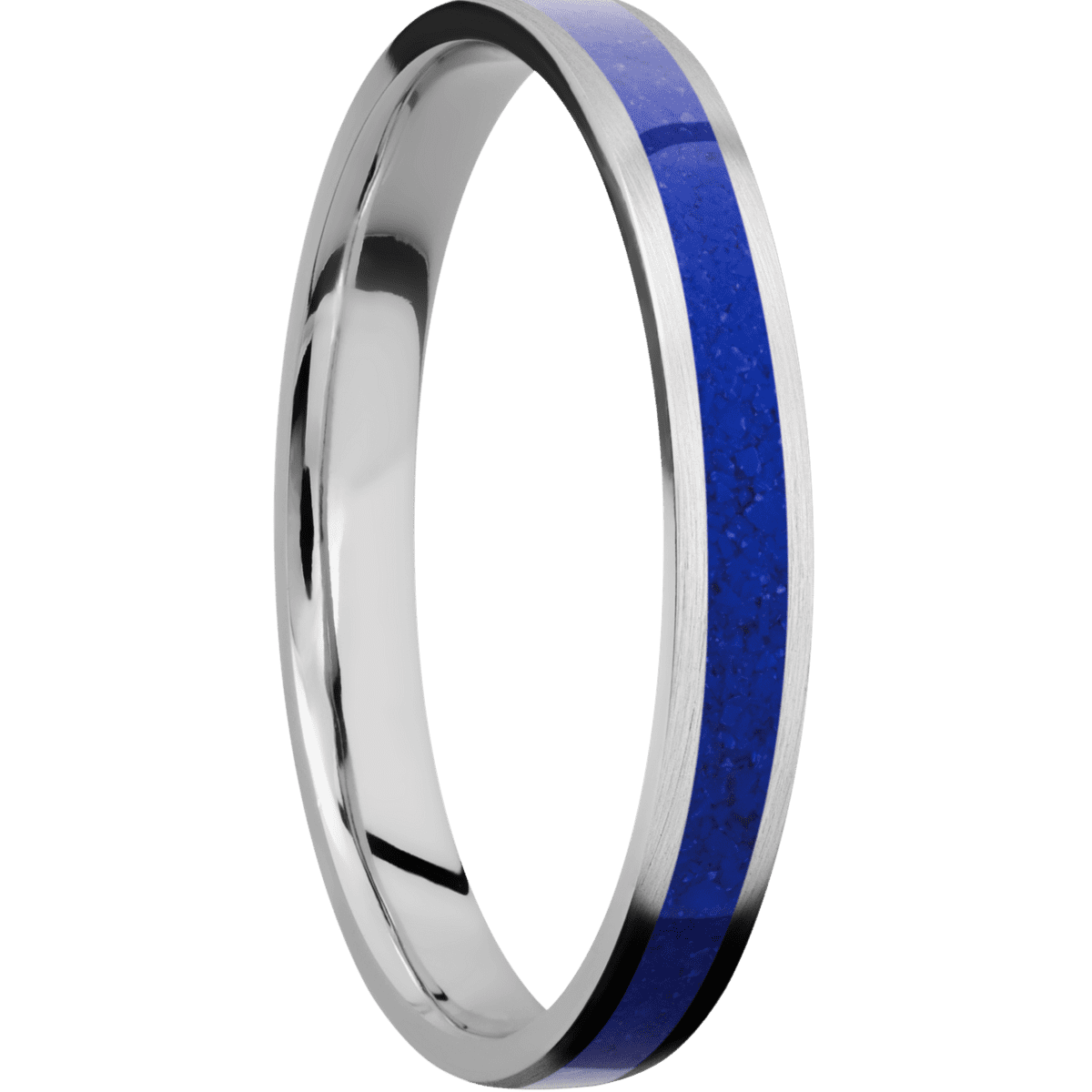 10K White Gold + Satin Finish