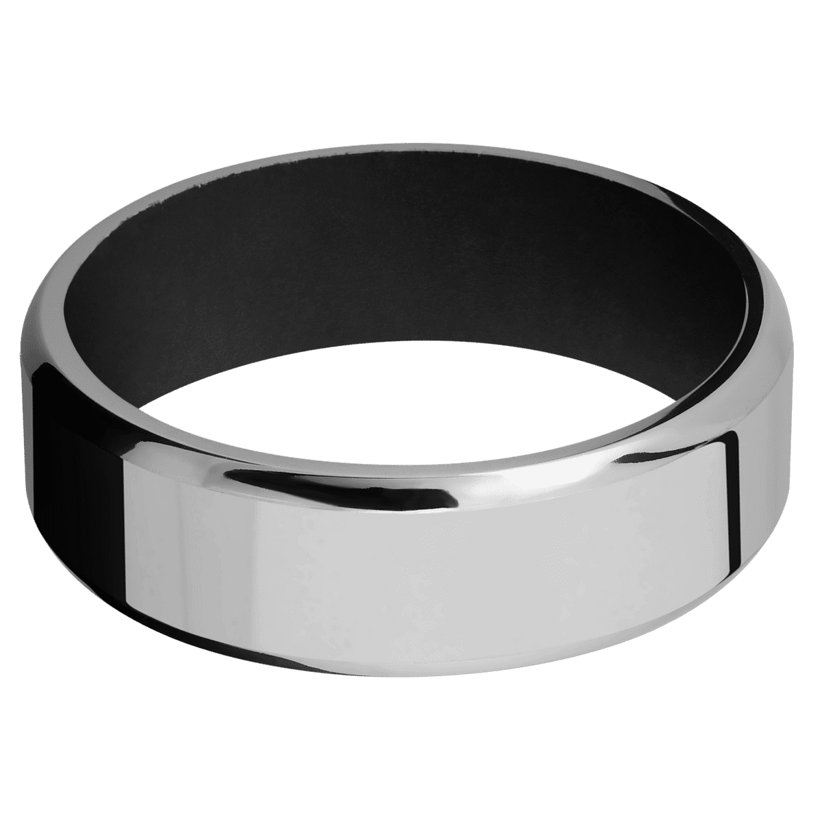 Titanium + Polish , Polish Finish + Black