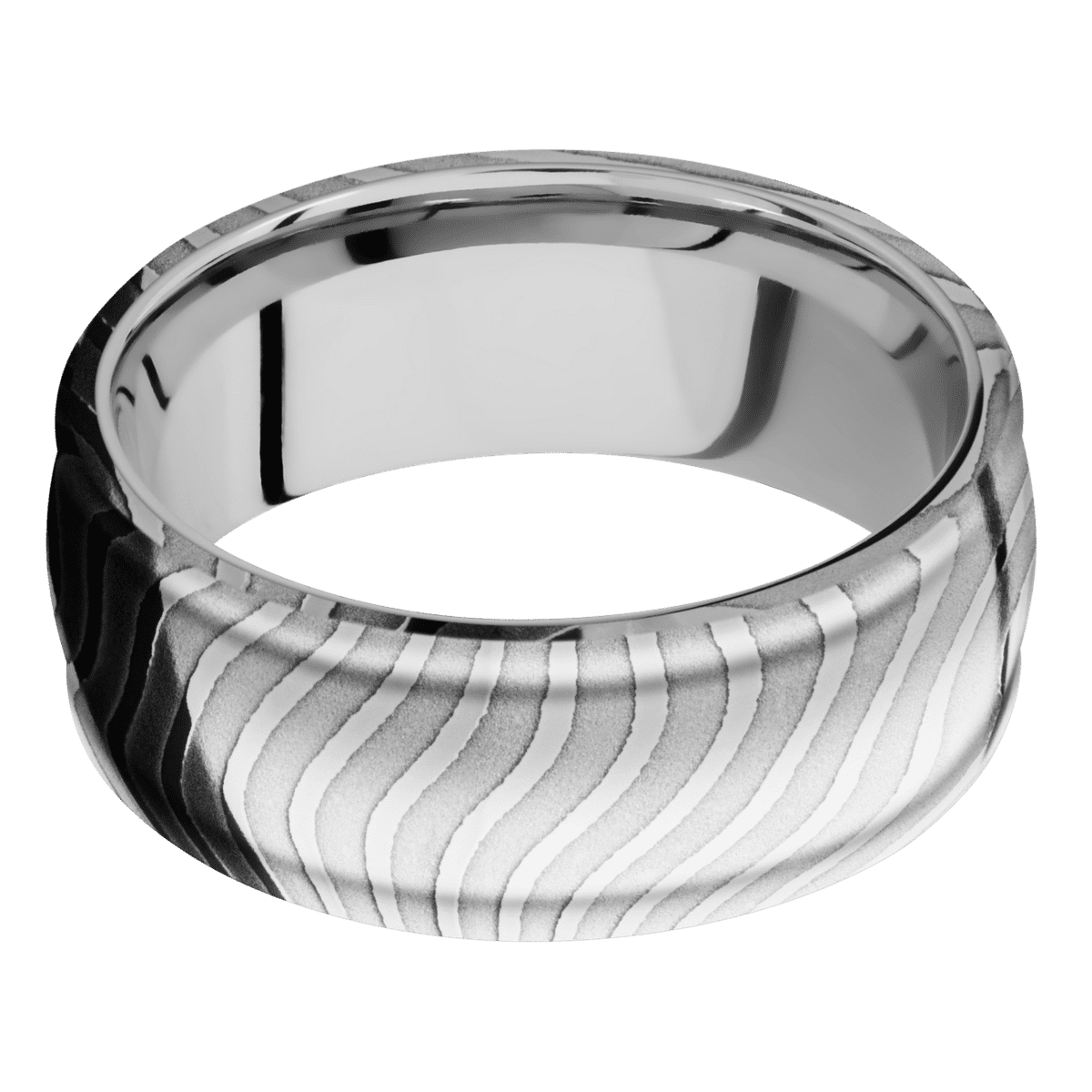 Tiger + Polish Finish + 10K White Gold