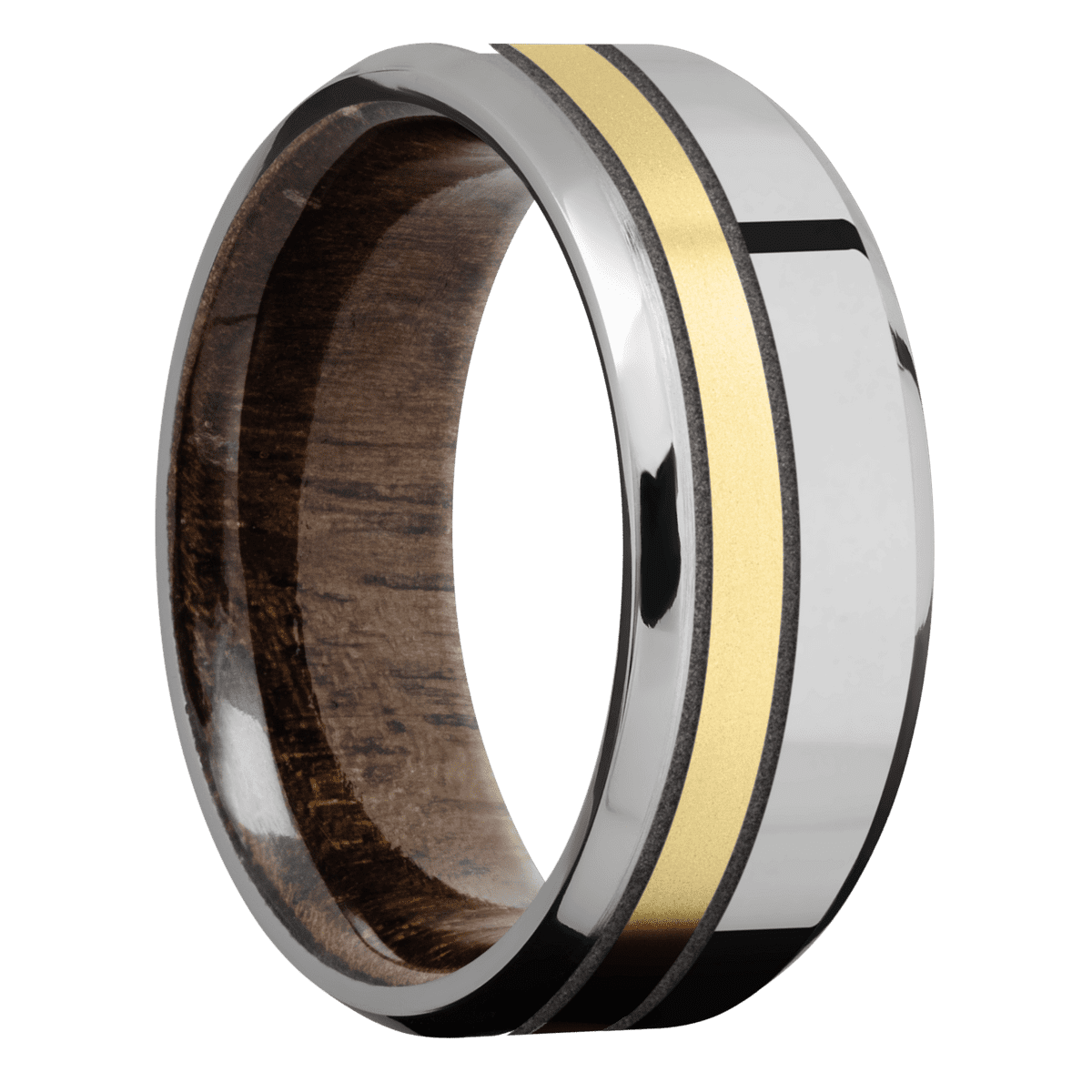 Titanium + Polish , Polish Finish + Walnut