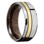 Titanium + Polish , Polish Finish + Walnut