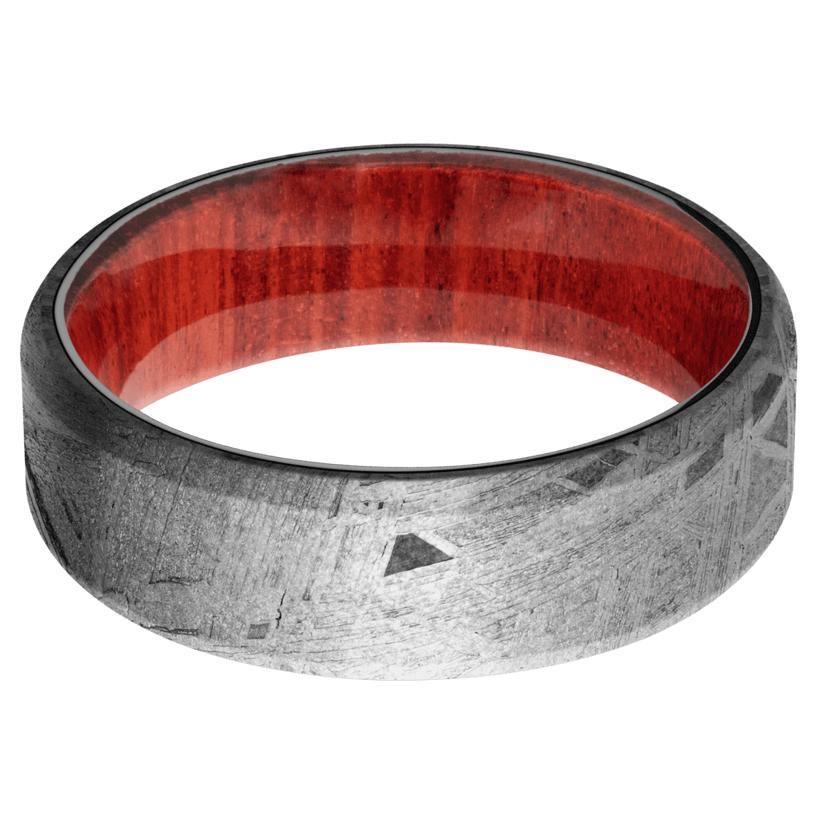 Meteorite + None Finish + Red Heart