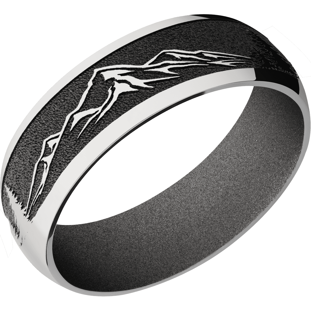 Cobalt Chrome + Polish Finish + Gun Metal Grey