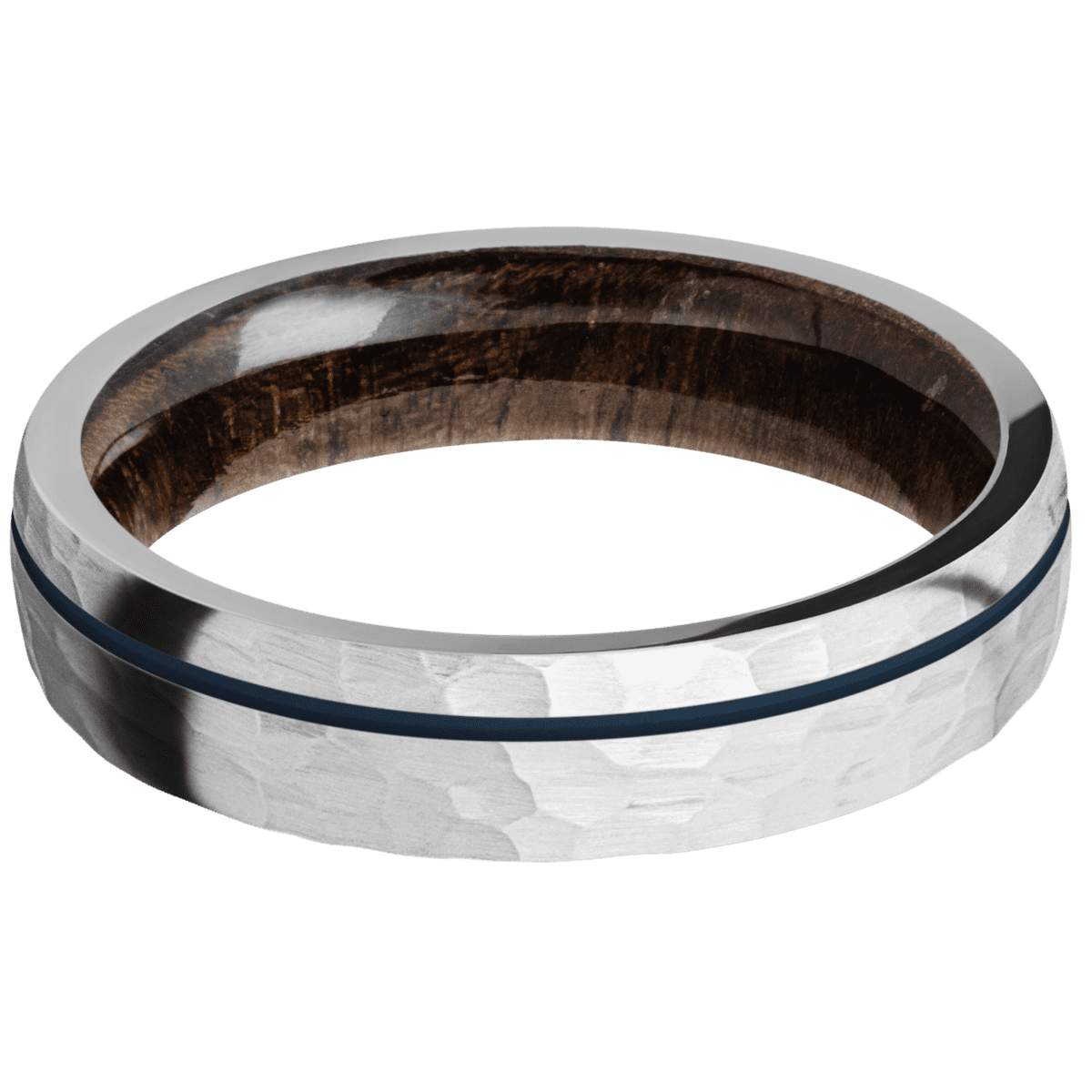 Cobalt Chrome + Hammer , Hammer Finish + Walnut