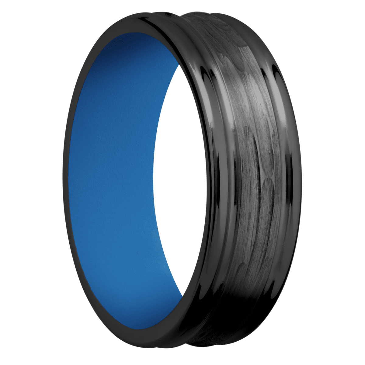 Zirconium + Treebarkh , Polish Finish + Sea Blue