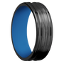 Zirconium + Treebarkh , Polish Finish + Sea Blue