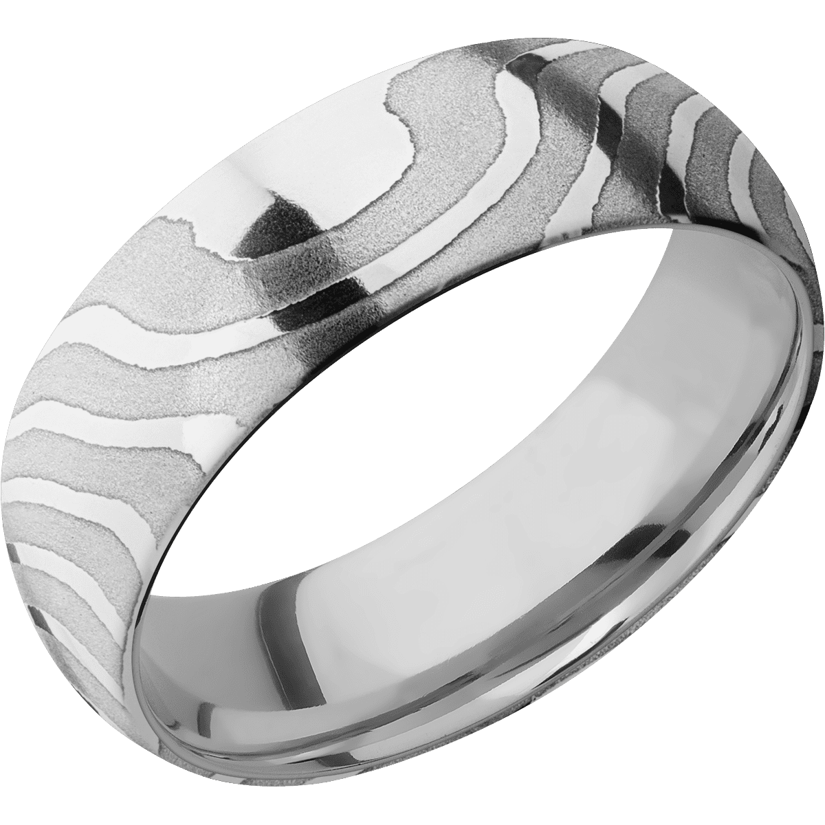 Tiger + Polish Finish + Titanium