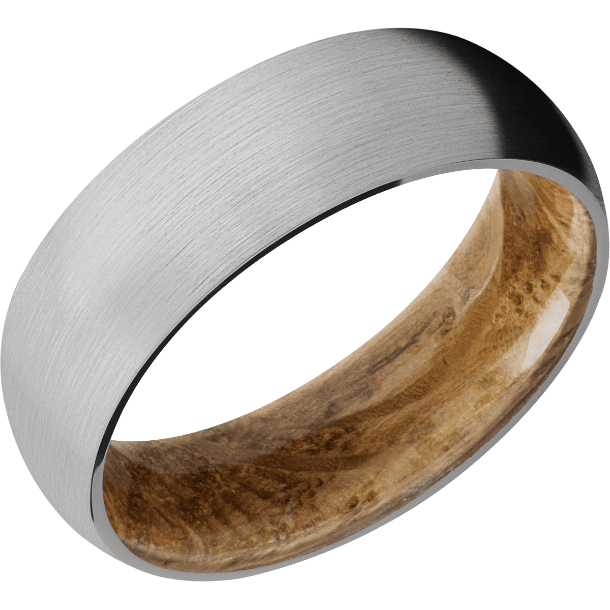 Titanium + Satin Finish + Whiskey Barrel