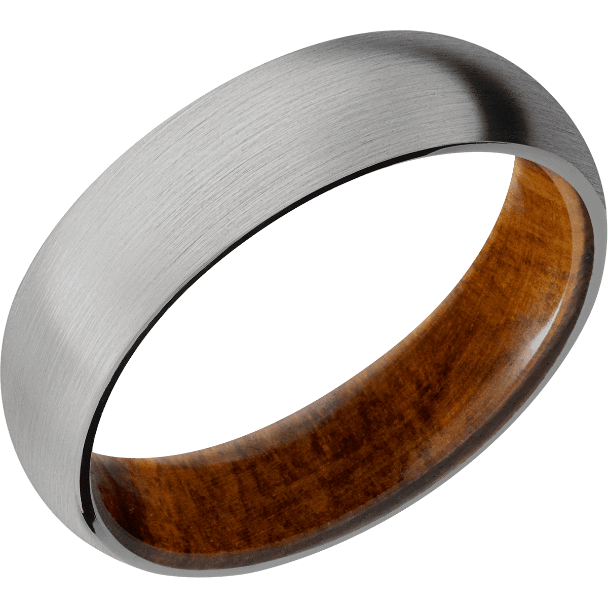 Titanium + Satin Finish + Desert Iron Wood