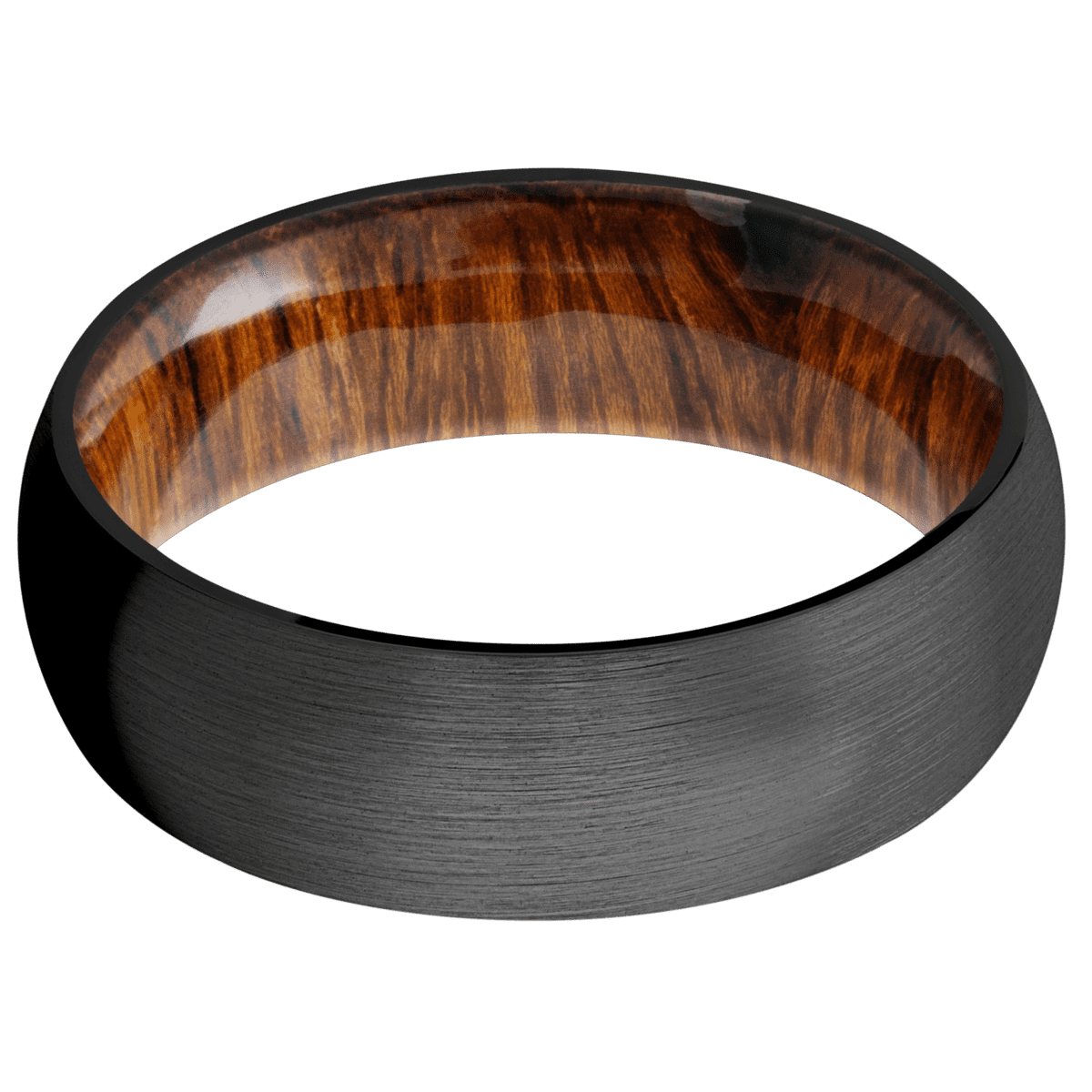 Zirconium + Satin Finish + Desert Iron Wood