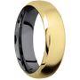 10K Yellow Gold + Anglesatin , Polish Finish + Tantalum