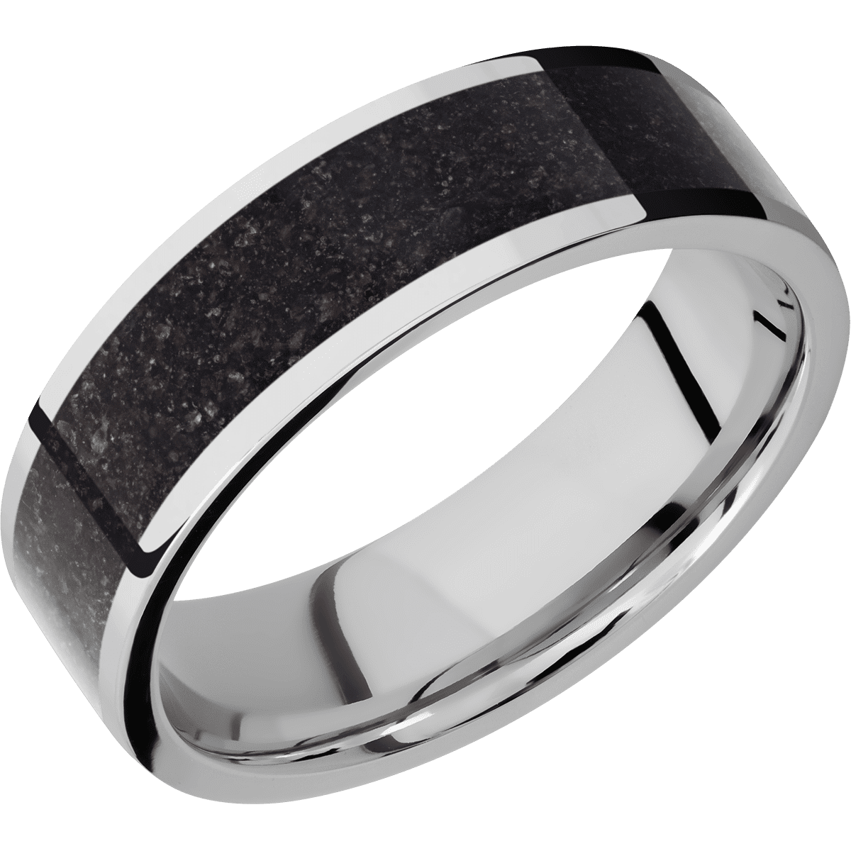 14K White Gold + Polish Finish