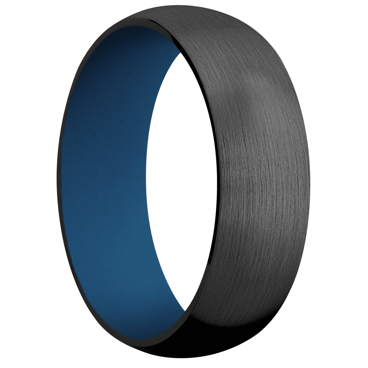 Zirconium + Satin Finish + Ridgeway Blue