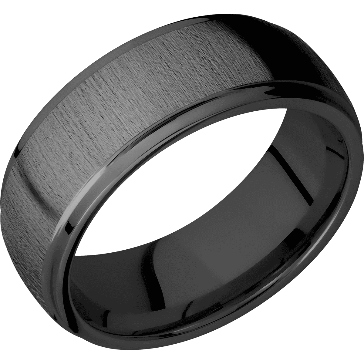 Zirconium + Crosssatinblack , Polish Finish