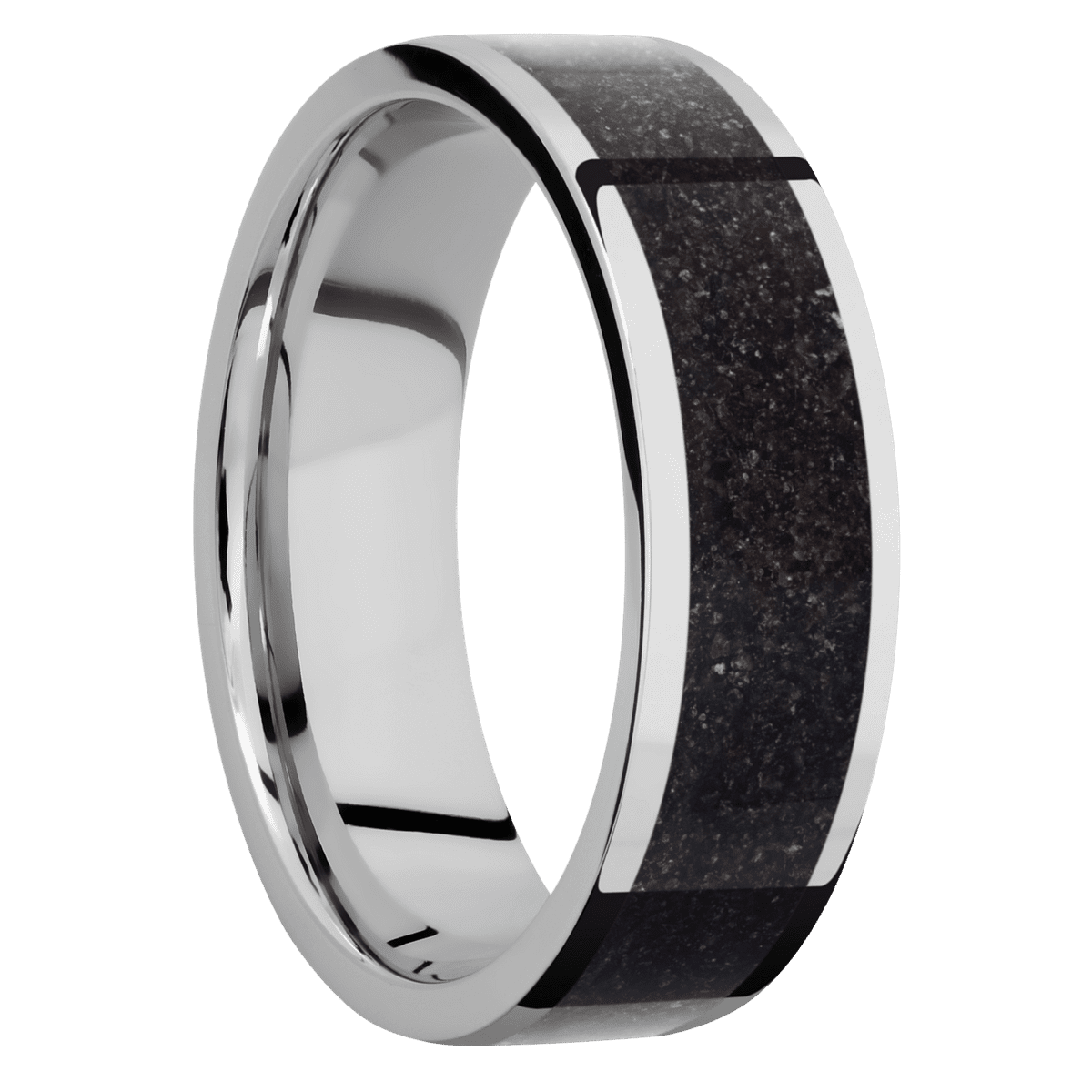 14K White Gold + Polish Finish